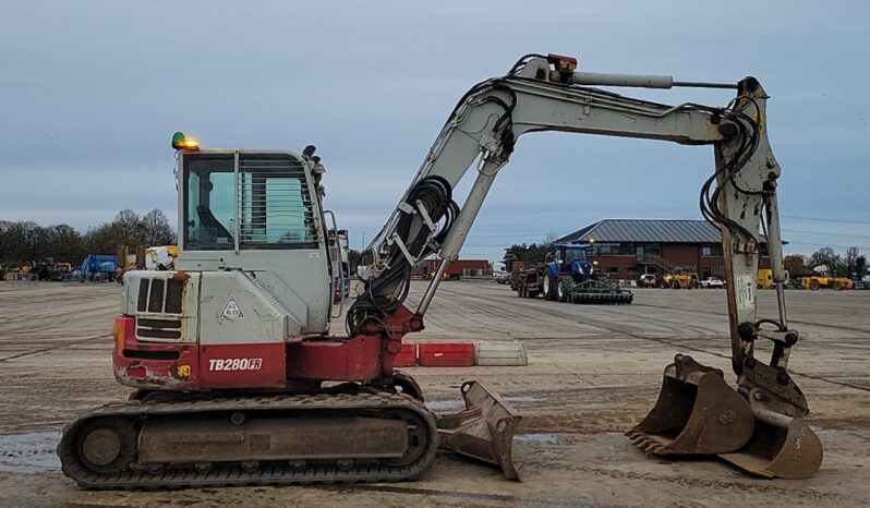 2015 Takeuchi TB280FR 6 Ton+ Excavators For Auction: Leeds – 22nd, 23rd, 24th & 25th January 25 @ 8:00am full