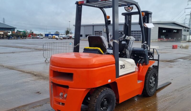 Unused 2024 Machpro MP-L30 Forklifts For Auction: Leeds – 22nd, 23rd, 24th & 25th January 25 @ 8:00am full