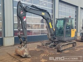 2016 Volvo EC55C Mini Excavators For Auction: Leeds – 22nd, 23rd, 24th & 25th January 25 @ 8:00am