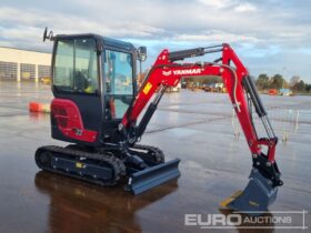 Unused 2024 Yanmar SV22 Mini Excavators For Auction: Leeds – 22nd, 23rd, 24th & 25th January 25 @ 8:00am full