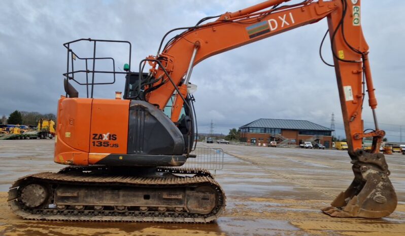 2013 Hitachi ZX135US-5B 10 Ton+ Excavators For Auction: Leeds – 22nd, 23rd, 24th & 25th January 25 @ 8:00am full