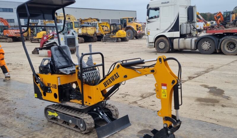 Unused 2024 Huawai HE10-B Micro Excavators For Auction: Leeds – 22nd, 23rd, 24th & 25th January 25 @ 8:00am full