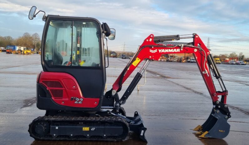 Unused 2024 Yanmar SV22 Mini Excavators For Auction: Leeds – 22nd, 23rd, 24th & 25th January 25 @ 8:00am full