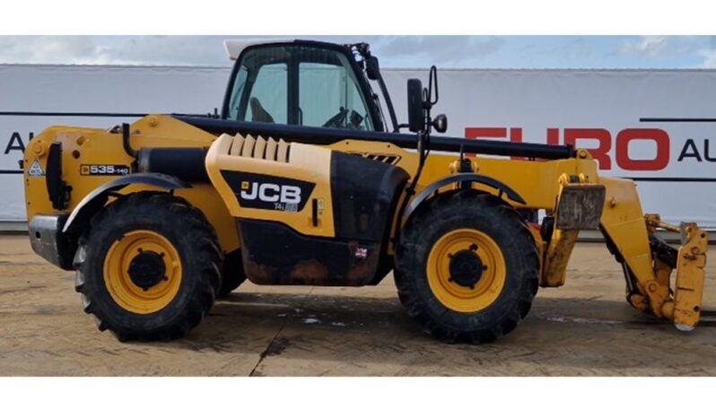 2015 JCB 535-140 Telehandlers For Auction: Leeds – 22nd, 23rd, 24th & 25th January 25 @ 8:00am