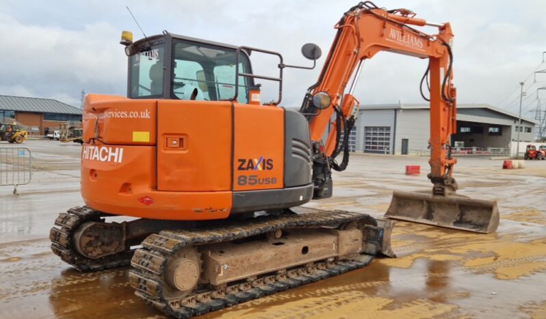 2018 Hitachi ZX85USB-5A 6 Ton+ Excavators For Auction: Leeds – 22nd, 23rd, 24th & 25th January 25 @ 8:00am full