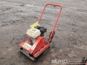 Metrix Petrol Compaction Plate, Honda Engine Asphalt / Concrete Equipment For Auction: Dromore – 6th & 7th December 2024 @ 9:00am For Auction on 2024-12-7