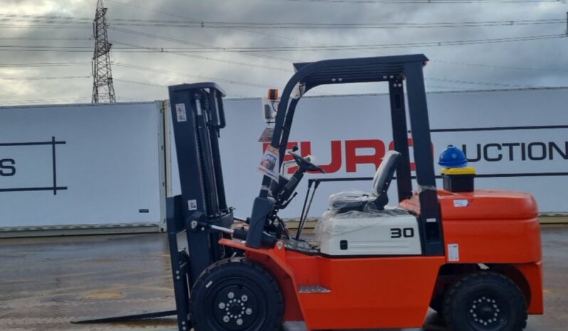 Unused 2024 Machpro MP-L30 Forklifts For Auction: Leeds – 22nd, 23rd, 24th & 25th January 25 @ 8:00am full