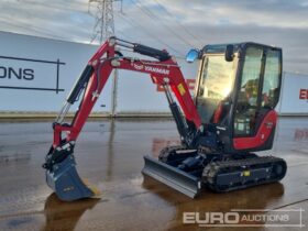 Unused 2024 Yanmar SV22 Mini Excavators For Auction: Leeds – 22nd, 23rd, 24th & 25th January 25 @ 8:00am