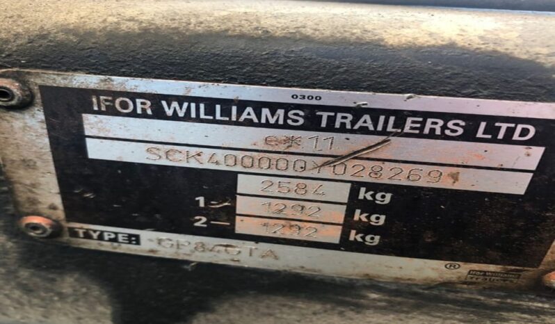 Ifor Williams GP84GTA Plant Trailers For Auction: Leeds – 22nd, 23rd, 24th & 25th January 25 @ 8:00am full