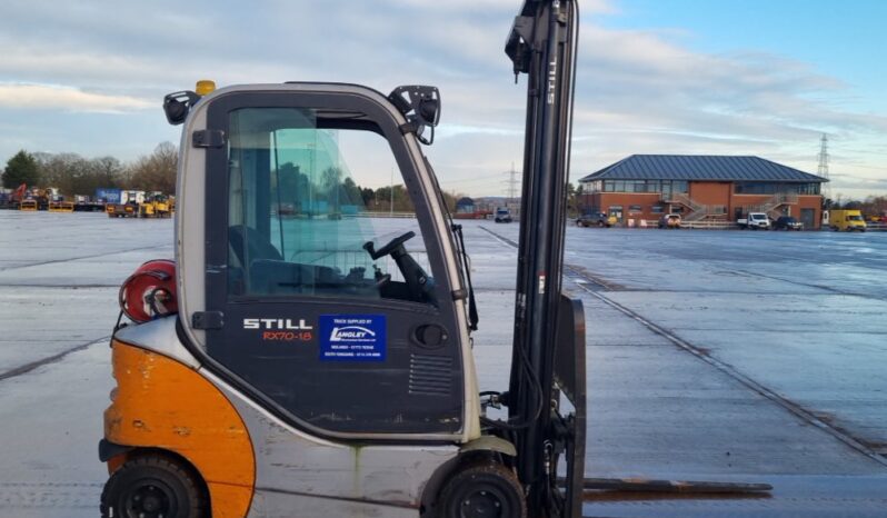 2019 Still RX70-18T Forklifts For Auction: Leeds – 22nd, 23rd, 24th & 25th January 25 @ 8:00am full