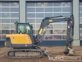 2016 Volvo EC55C Mini Excavators For Auction: Leeds – 22nd, 23rd, 24th & 25th January 25 @ 8:00am full