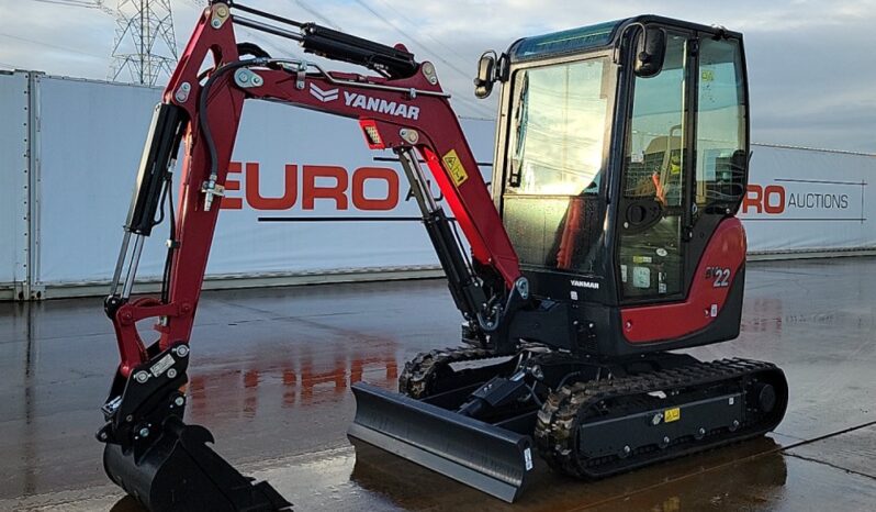 Unused 2024 Yanmar SV22 Mini Excavators For Auction: Leeds – 22nd, 23rd, 24th & 25th January 25 @ 8:00am