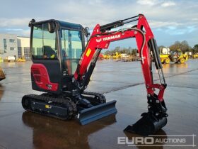 Unused 2024 Yanmar SV22 Mini Excavators For Auction: Leeds – 22nd, 23rd, 24th & 25th January 25 @ 8:00am full