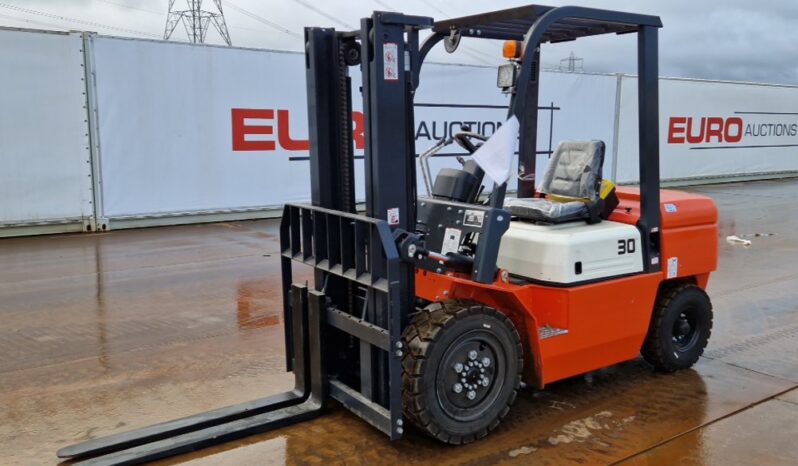 Unused 2024 Machpro MP-L30 Forklifts For Auction: Leeds – 22nd, 23rd, 24th & 25th January 25 @ 8:00am