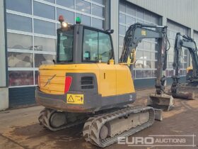 2016 Volvo EC55C Mini Excavators For Auction: Leeds – 22nd, 23rd, 24th & 25th January 25 @ 8:00am full