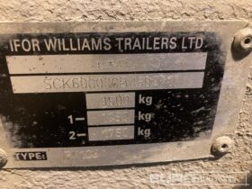 Ifor Williams GX106 Plant Trailers For Auction: Leeds – 22nd, 23rd, 24th & 25th January 25 @ 8:00am full