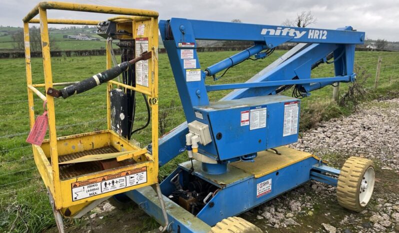 Niftylift HR12E Manlifts For Auction: Dromore – 6th & 7th December 2024 @ 9:00am For Auction on 2024-12-6