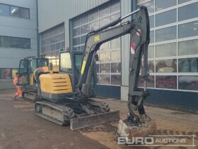 2016 Volvo EC55C Mini Excavators For Auction: Leeds – 22nd, 23rd, 24th & 25th January 25 @ 8:00am full