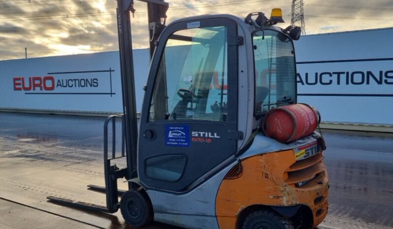 2019 Still RX70-18T Forklifts For Auction: Leeds – 22nd, 23rd, 24th & 25th January 25 @ 8:00am full