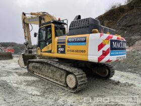 2020 Komatsu PC490LC-11E0 20 Ton+ Excavators For Auction: Leeds – 22nd, 23rd, 24th & 25th January 25 @ 8:00am full