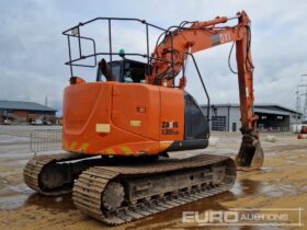 2013 Hitachi ZX135US-5B 10 Ton+ Excavators For Auction: Leeds – 22nd, 23rd, 24th & 25th January 25 @ 8:00am full