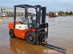 Unused 2024 Machpro MP-L30 Forklifts For Auction: Leeds – 22nd, 23rd, 24th & 25th January 25 @ 8:00am full