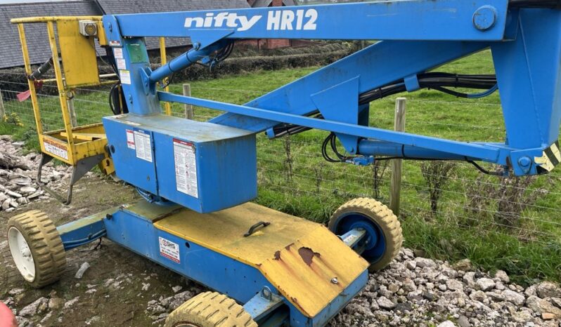 Niftylift HR12E Manlifts For Auction: Dromore – 6th & 7th December 2024 @ 9:00am For Auction on 2024-12-6 full