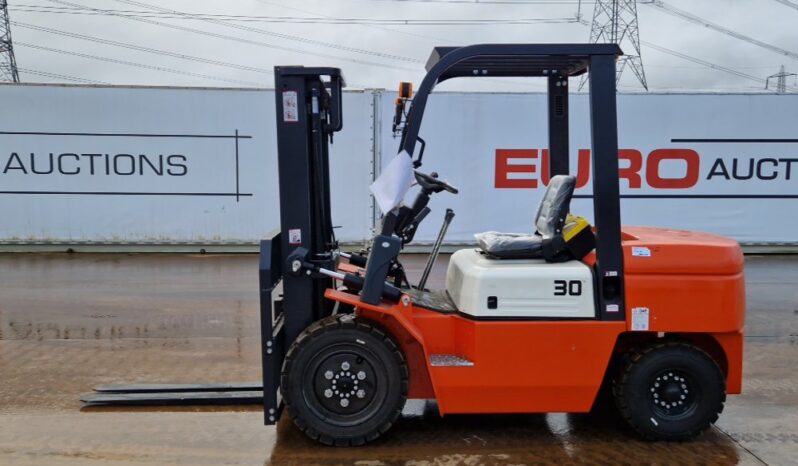 Unused 2024 Machpro MP-L30 Forklifts For Auction: Leeds – 22nd, 23rd, 24th & 25th January 25 @ 8:00am full