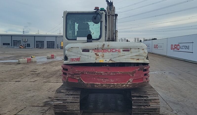 2014 Takeuchi TB290 6 Ton+ Excavators For Auction: Leeds – 22nd, 23rd, 24th & 25th January 25 @ 8:00am full