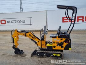 Unused 2024 Huawai HE10-B Micro Excavators For Auction: Leeds – 22nd, 23rd, 24th & 25th January 25 @ 8:00am full