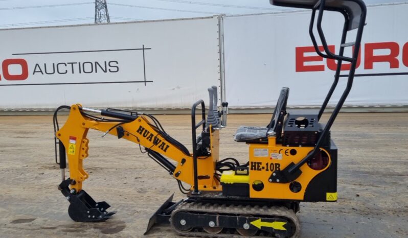 Unused 2024 Huawai HE10-B Micro Excavators For Auction: Leeds – 22nd, 23rd, 24th & 25th January 25 @ 8:00am full