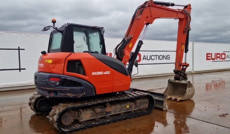 2020 Kubota KX080-4 6 Ton+ Excavators For Auction: Dromore – 6th & 7th December 2024 @ 9:00am For Auction on 2024-12-7 full