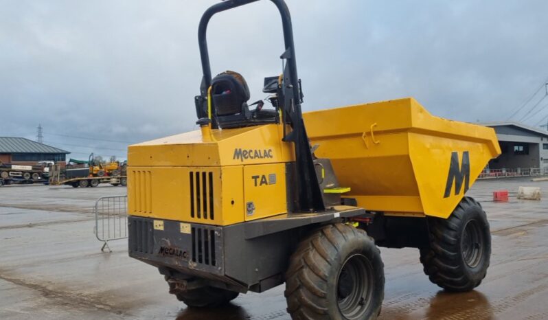 Mecalac TA9 Site Dumpers For Auction: Leeds – 22nd, 23rd, 24th & 25th January 25 @ 8:00am full