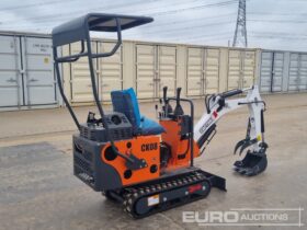 Unused 2024 Captok CK08 Micro Excavators For Auction: Leeds – 22nd, 23rd, 24th & 25th January 25 @ 8:00am full