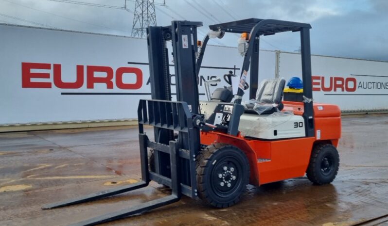 Unused 2024 Machpro MP-L30 Forklifts For Auction: Leeds – 22nd, 23rd, 24th & 25th January 25 @ 8:00am