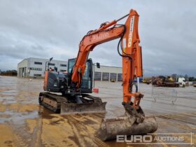 2018 Hitachi ZX85USB-5A 6 Ton+ Excavators For Auction: Leeds – 22nd, 23rd, 24th & 25th January 25 @ 8:00am full