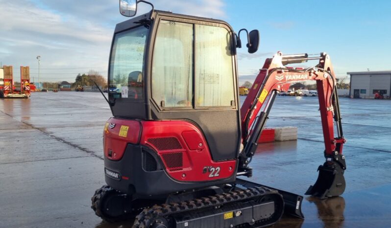 Unused 2024 Yanmar SV22 Mini Excavators For Auction: Leeds – 22nd, 23rd, 24th & 25th January 25 @ 8:00am full