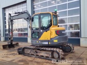 2019 Volvo ECR88D 6 Ton+ Excavators For Auction: Leeds – 22nd, 23rd, 24th & 25th January 25 @ 8:00am full