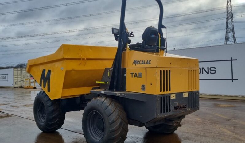 Mecalac TA9 Site Dumpers For Auction: Leeds – 22nd, 23rd, 24th & 25th January 25 @ 8:00am full