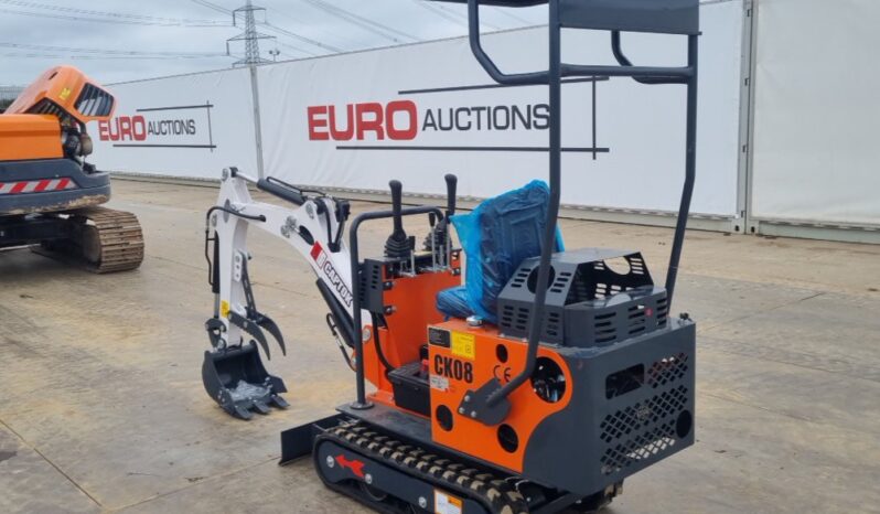 Unused 2024 Captok CK08 Micro Excavators For Auction: Leeds – 22nd, 23rd, 24th & 25th January 25 @ 8:00am full