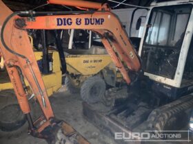 Kubota KX61-2A Mini Excavators For Auction: Leeds – 22nd, 23rd, 24th & 25th January 25 @ 8:00am