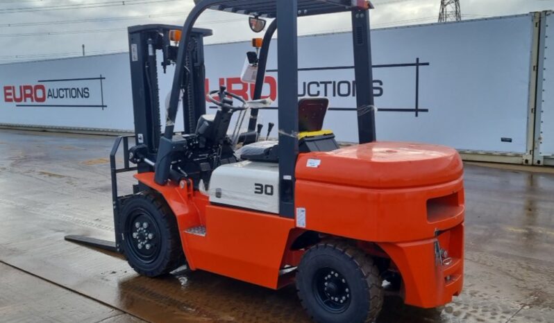 Unused 2024 Machpro MP-L30 Forklifts For Auction: Leeds – 22nd, 23rd, 24th & 25th January 25 @ 8:00am full