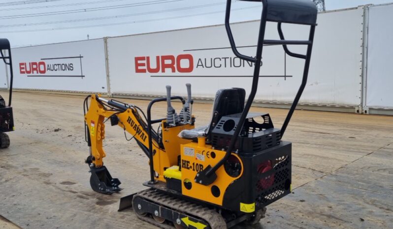 Unused 2024 Huawai HE10-B Micro Excavators For Auction: Leeds – 22nd, 23rd, 24th & 25th January 25 @ 8:00am full