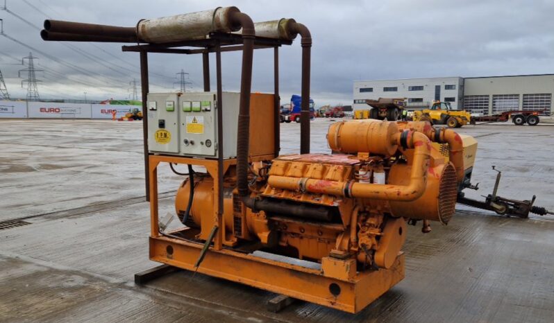 Stamford 100kVA Skid Mounted Generator, 8 Cylinder Engine Generators For Auction: Leeds – 22nd, 23rd, 24th & 25th January 25 @ 8:00am full