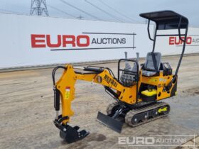 Unused 2024 Huawai HE10-B Micro Excavators For Auction: Leeds – 22nd, 23rd, 24th & 25th January 25 @ 8:00am