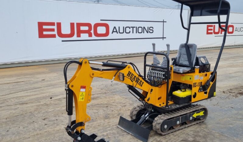 Unused 2024 Huawai HE10-B Micro Excavators For Auction: Leeds – 22nd, 23rd, 24th & 25th January 25 @ 8:00am