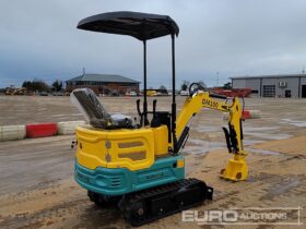 Unused 2024 DigMaster DM100 Micro Excavators For Auction: Leeds – 22nd, 23rd, 24th & 25th January 25 @ 8:00am full