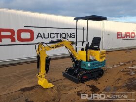 Unused 2024 DigMaster DM100 Mini Excavators For Auction: Dromore – 6th & 7th December 2024 @ 9:00am For Auction on 2024-12-7