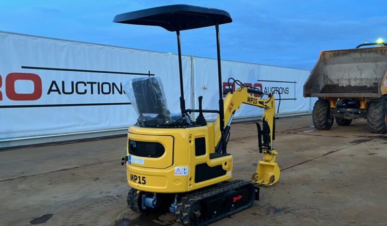 Unused 2024 Machpro MP15 Mini Excavators For Auction: Dromore – 6th & 7th December 2024 @ 9:00am For Auction on 2024-12-7 full