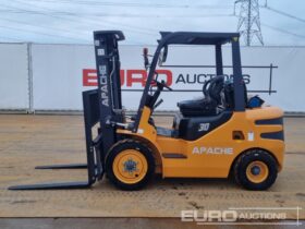 Unused 2024 Apache HH30Z Forklifts For Auction: Leeds – 22nd, 23rd, 24th & 25th January 25 @ 8:00am full